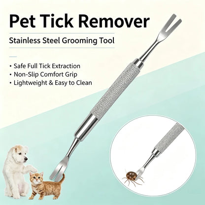 Tick ​​And Flea Tweezers Pets Accessories Removal Dog Remover Grooming Perro Removes Ticks People Pet Clips Supplies Pulls Clip